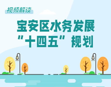 视频解读 | 宝安区水务发展“十四五”规划